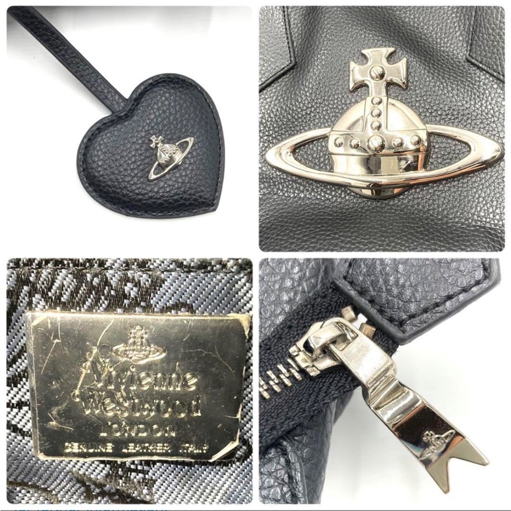 Vivienne Westwood Orb Boston Tote Bag - Picture 8 of 9